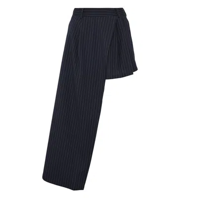 Bonbom Half Pleats Slacks In Multi