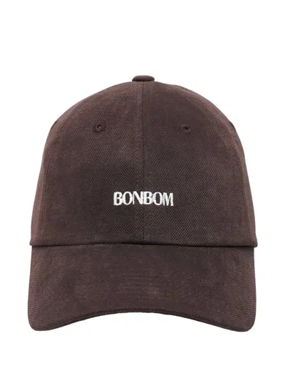 Bonbom Logo Cap In Brown