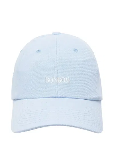 Bonbom Logo-detail Cap In Blue