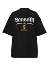 Bonbom Logo-print T-shirt In Black