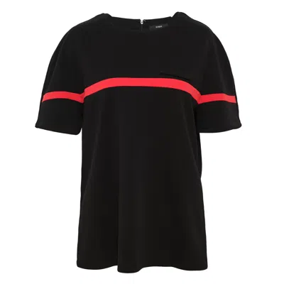 Bonbom Sapeurs-pompiers Detachable Logo Tag Tee In Black