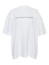 Bonbom Slogan-print T-shirt In White