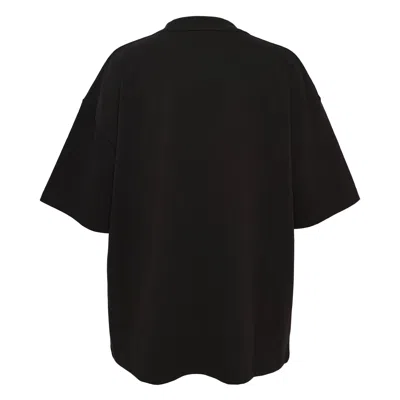 Bonbom Carpenter Teddy Bear Print T-shirt In Black