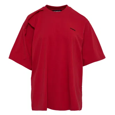 Bonbom Tuck T-shirt In Red