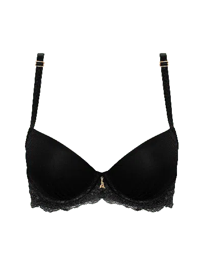 Bonbon Lingerie Women's Angelina Push-up Bra Black