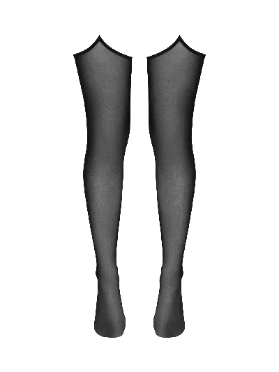 Bonbon Lingerie Women's Black Essentials Stockings