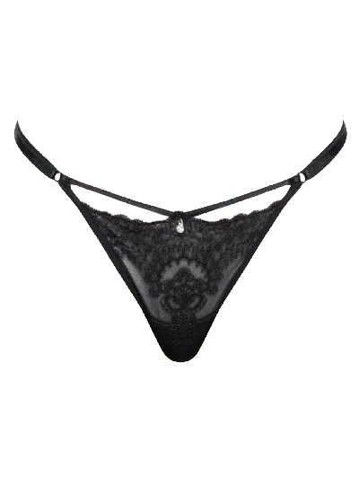 Bonbon Lingerie Women's Black Luna G-string