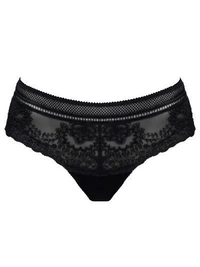Bonbon Lingerie Women's Black Mara Full Brief