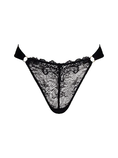 Bonbon Lingerie Women's Black Mistress Brief