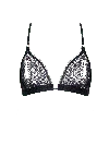 Bonbon Lingerie Women's Black Shades Ouvert Bra In Black