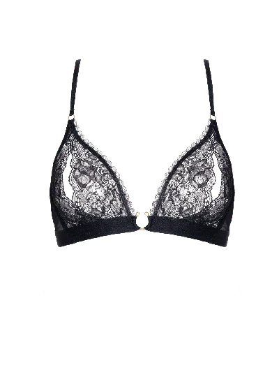 Bonbon Lingerie Women's Black Shades Ouvert Bra