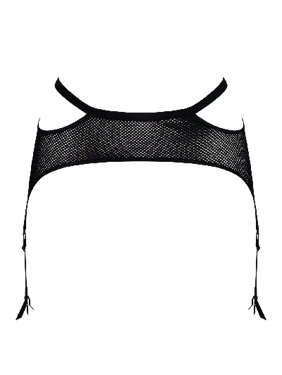 Bonbon Lingerie Women's Black Tru Suspender Belt