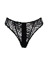 Bonbon Lingerie Women's Black Tru Thong In Black