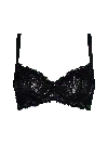 Bonbon Lingerie Women's Black Whispers Underwired Bra In Black