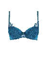 Bonbon Lingerie Women's Blue Nixie Push-up Bra In Blue