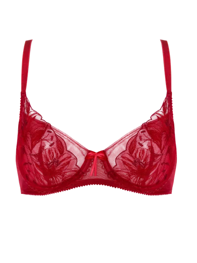 Bonbon Lingerie Women's Glory Underwired Bra In Red