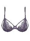 Bonbon Lingerie Women's Grey Pamela Ouvert Bra In Grey