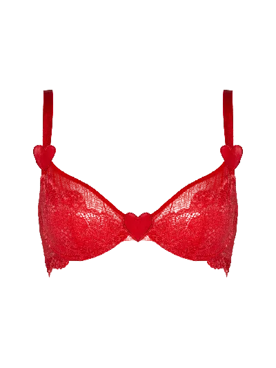 Bonbon Lingerie Women's Griselda Underwired Bra In Red