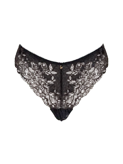 Bonbon Lingerie Women's Mia Donna Thong In Black