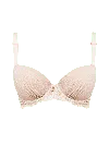 Bonbon Lingerie Women's Neutrals Angelina Push-up Bra Nude In Brown