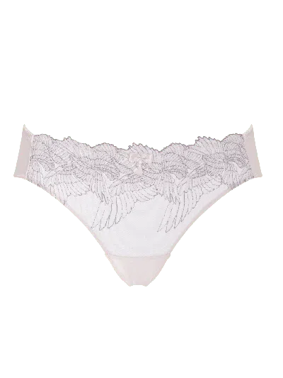 Bonbon Lingerie Women's Neutrals Hope Full Brief In Gray/pink