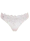 Bonbon Lingerie Women's Neutrals Hope Thong In Gray/pink