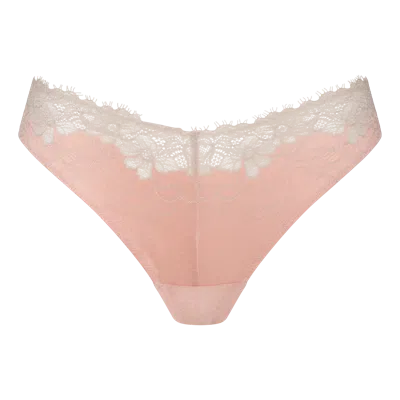 Bonbon Lingerie Women's Pink Miranda Thong