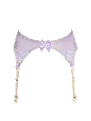BONBON LINGERIE WOMEN'S GOLD / PINK / PURPLE NYMPH SUSPENDER BELT
