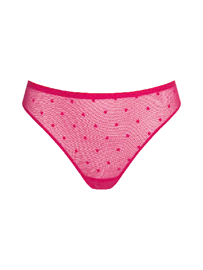 Bonbon Lingerie Women's Pink / Purple Heartbeat Full Brief In Pink/purple