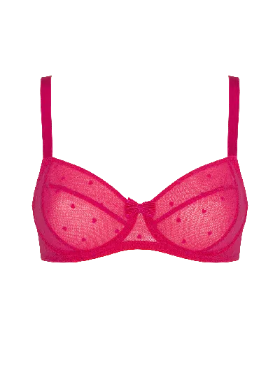 Bonbon Lingerie Women's Pink / Purple Heartbeat Underwired Bra In Pink/purple
