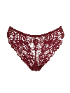 Bonbon Lingerie Women's Red Blossomforth Thong In Red
