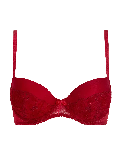 Bonbon Lingerie Women's Red Glory Push-up Bra