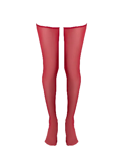 Bonbon Lingerie Women's Red Glory Stockings
