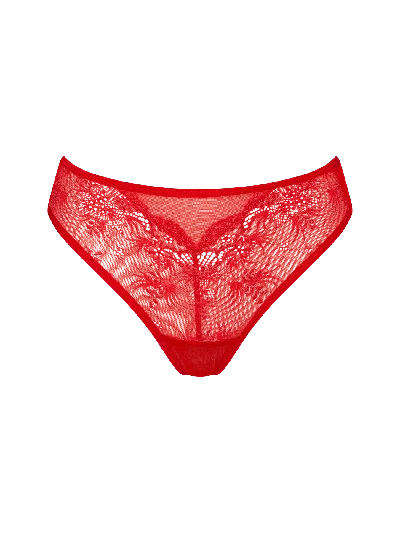 Bonbon Lingerie Women's Red Griselda Full Brief
