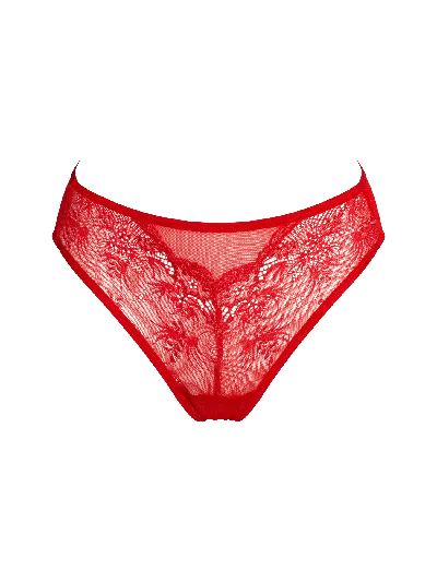 Bonbon Lingerie Women's Red Griselda Thong