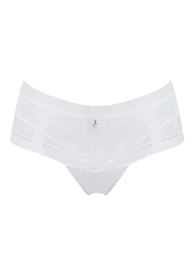 Bonbon Lingerie Women's White Angelina Full Brief Ivory