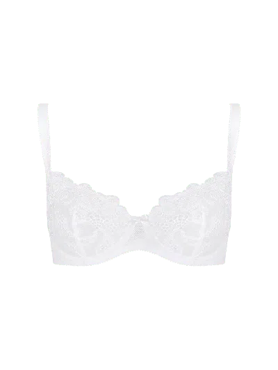 Bonbon Lingerie Women's White Jewel Underwired Bra