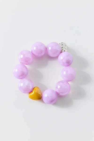 Bonbonwhims X Totally Spies! Pow Bubbles Bracelet In Lilac, Women's At Urban Outfitters In Purple