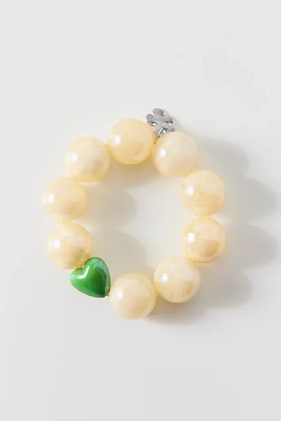 Bonbonwhims X Totally Spies! Pow Bubbles Bracelet In White, Women's At Urban Outfitters In Gold