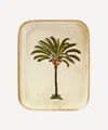 Boncoeurs Palm Tree Small Rectangular Tray