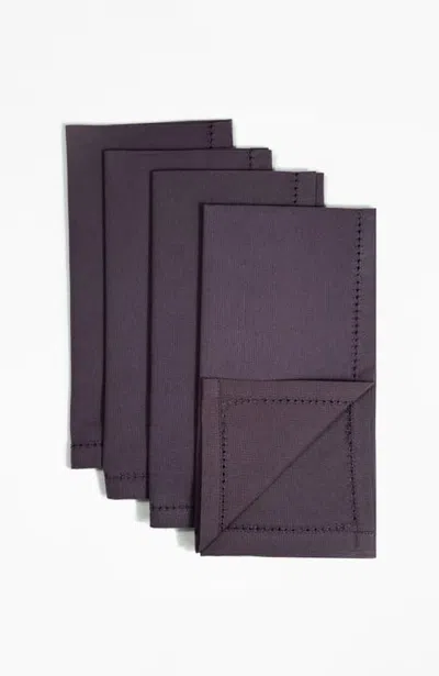 Bond & Grace The Heroines Dinner Napkins In Purple