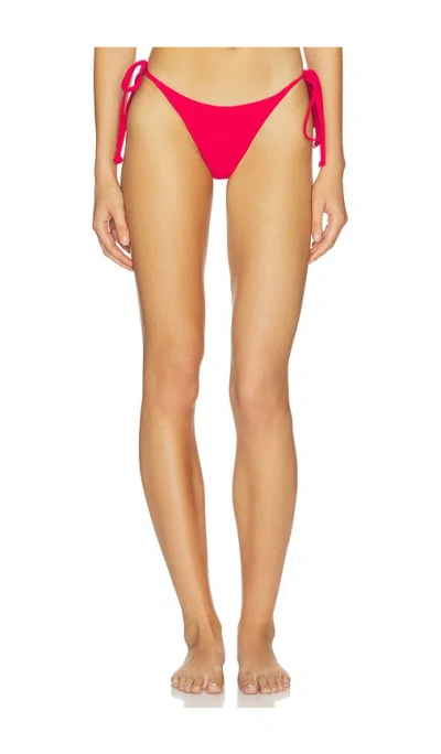 Bond Eye Addison Bikini Bottom In Red