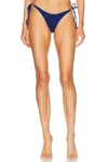 Bond Eye Beaded Tie Side Bikini Bottom