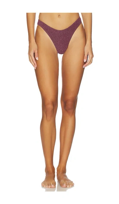Bond Eye Christy Bikini Bottom In Purple