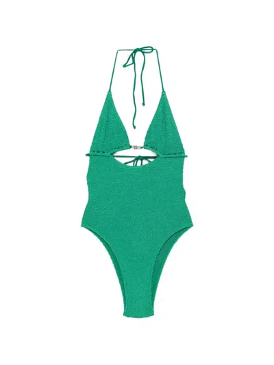 Bond Eye Emerald Swim Suit In Green