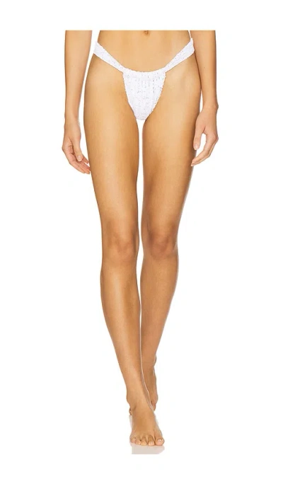Bond Eye Georgia Brief Bikini Bottom In White