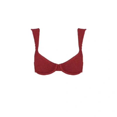 Bond Eye Haut De Maillot De Bain Georgia In Red