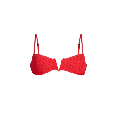 Bond Eye Haut De Maillot De Bain In Red
