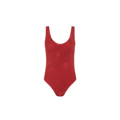 Bond Eye One-piece Swimsuit In Red