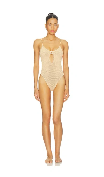 Bond Eye Ring Arden One Piece In Nude